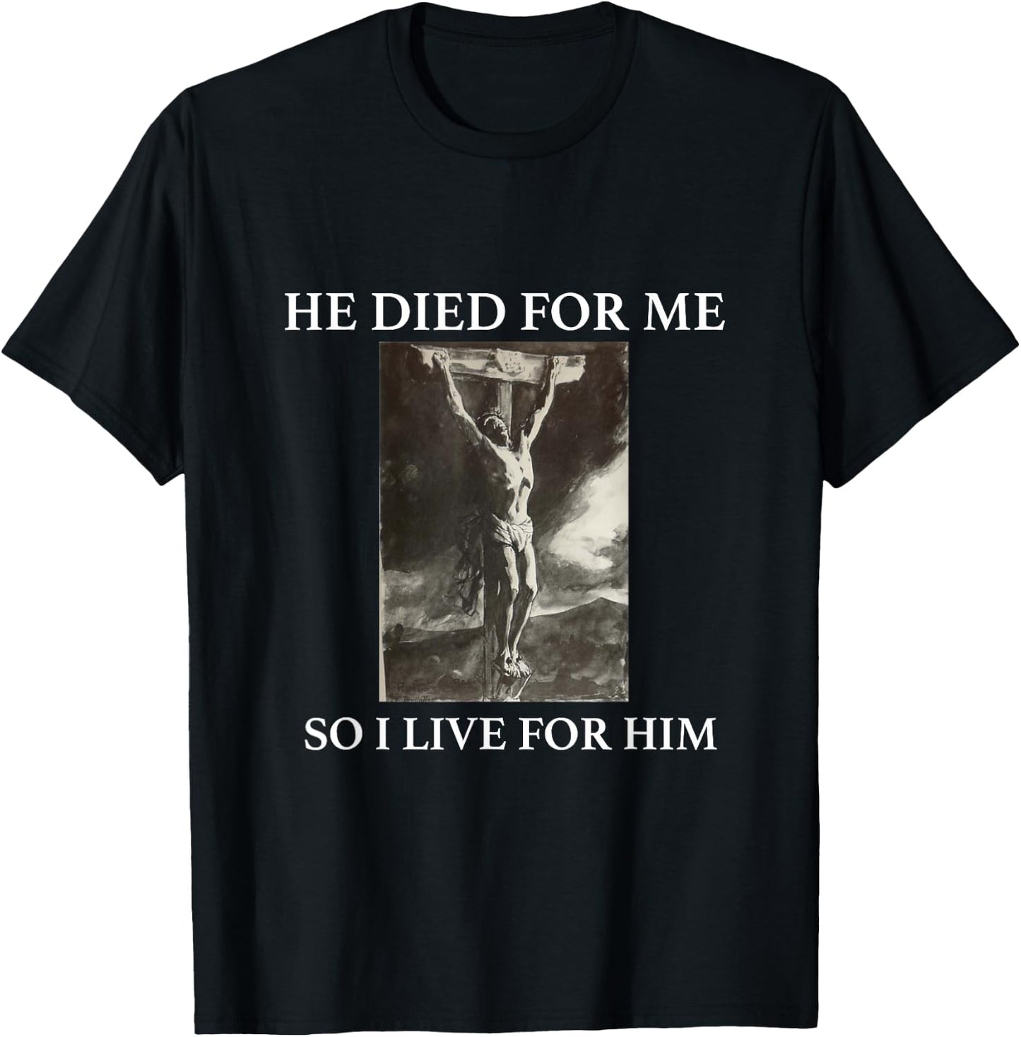 Christian Gospel and Bible Saying for Our Lord Jesus T-Shirt - T-Shirt | Black