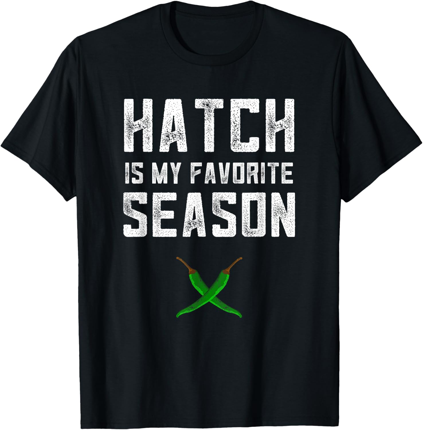 Hatch Chili Lovers Gift New Mexico Pride Green Pepper Gifts T-Shirt - T-Shirt | Black