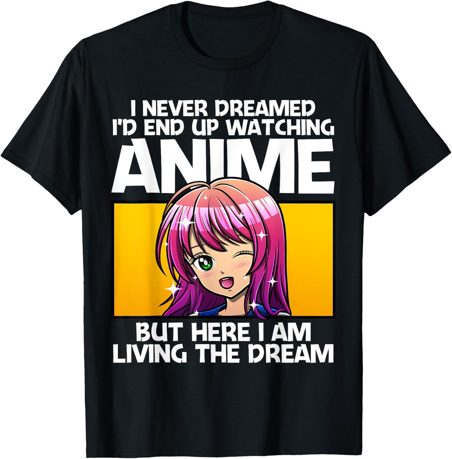 Anime Gift Women Anime Merch Anime Lovers Teen Girls T-Shirt - T-Shirt | Black