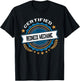 Funny Certified Redneck Mechanic Novelty Gag Gift T-Shirt - T-Shirt | Black