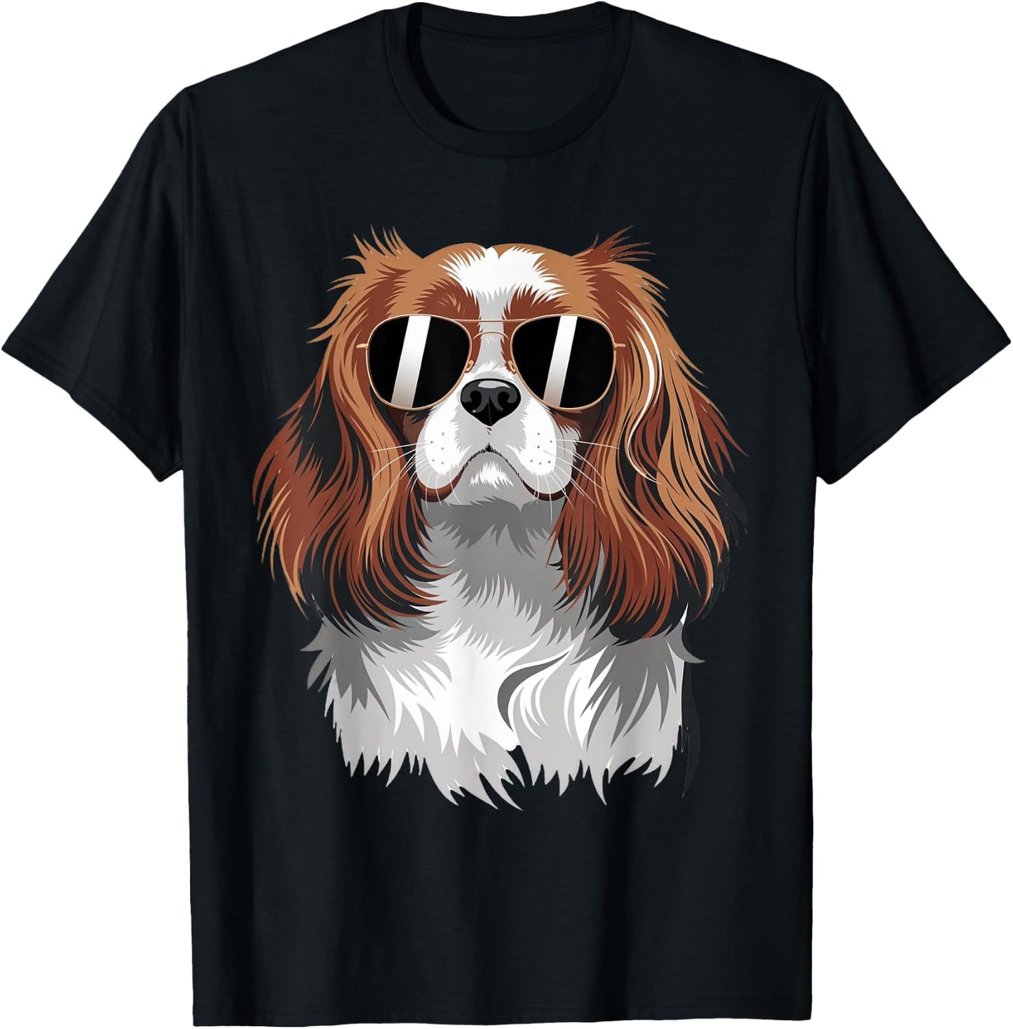 Funny Proud Cavalier King Charles Spaniel Dog T-Shirt - T-Shirt | Black