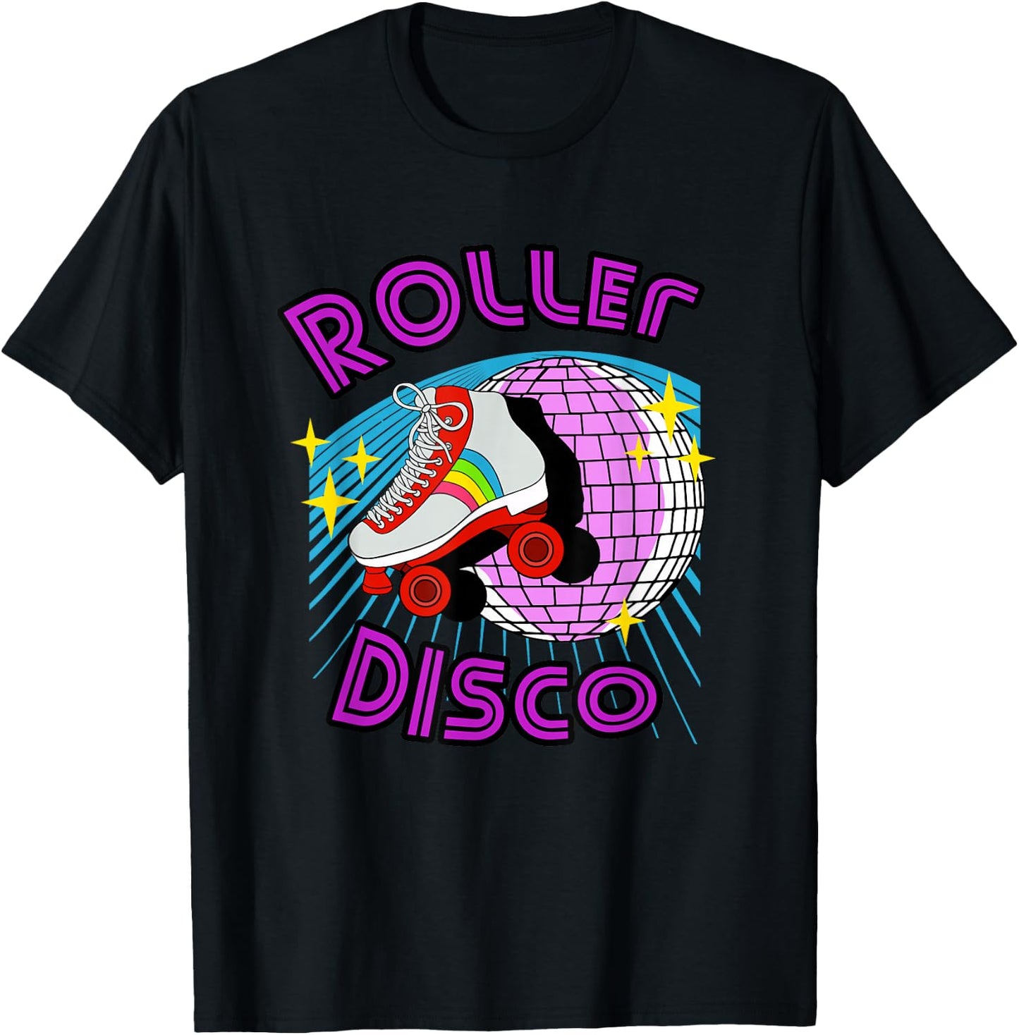 Roller Derby Gift Women Girls Roller Skating Roller T-Shirt - T-Shirt | Black