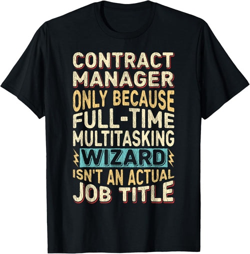 Wizard Job Title Quote Funny Contract Manager