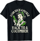 I Can Suck A Pickle Back to A Cucumber T-Shirt - T-Shirt | Black
