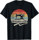 Retro Vintage Sewing Shirt Funny Sew Sewing Lover Sewciopath T-Shirt - T-Shirt | Black