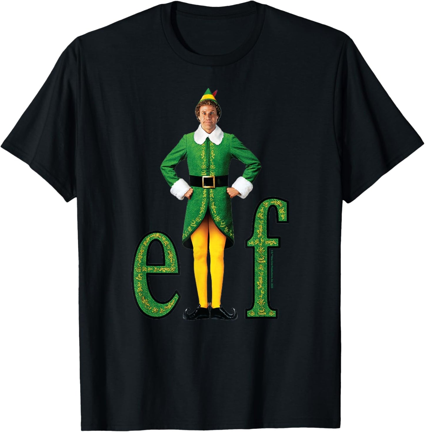 Elf - Buddy T-Shirt - T-Shirt | Black