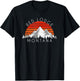 Retro Vintage Red Lodge, Montana Distressed T-Shirt - T-Shirt | Black