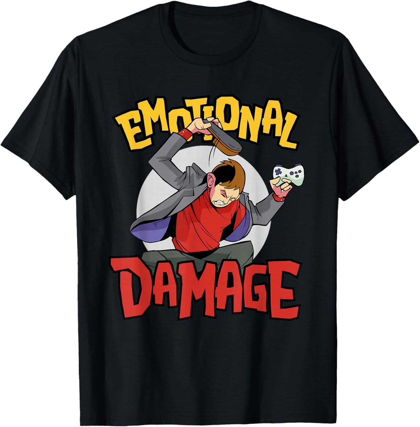 Emotional Damage T-Shirt - T-Shirt | Black