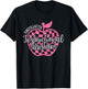 Retro Kindergarten Instructional Assistant Apple Teacher Men Women Kids T-Shirt - T-Shirt | Black