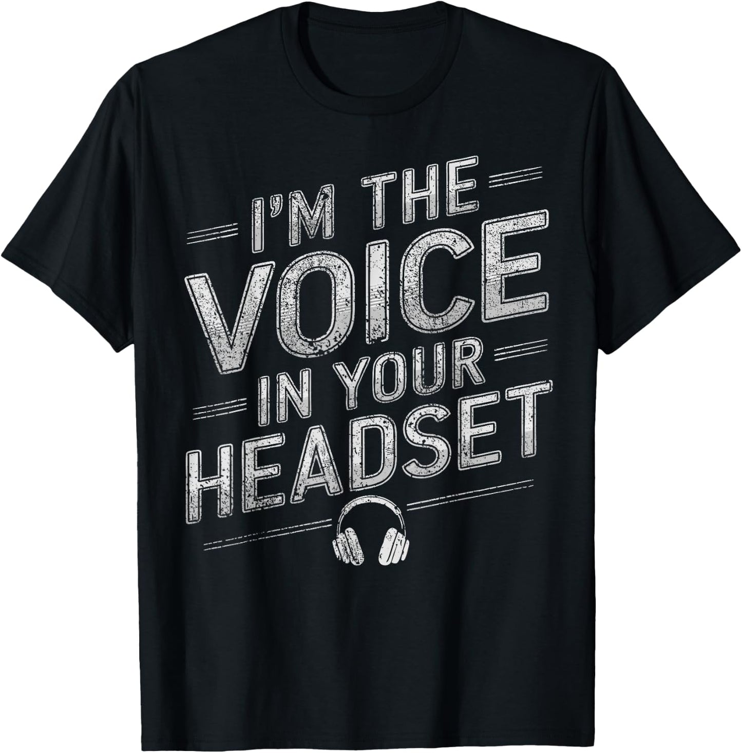 Stage Manager Headset Theatre Director Theater Manager T-Shirt - T-Shirt | Black