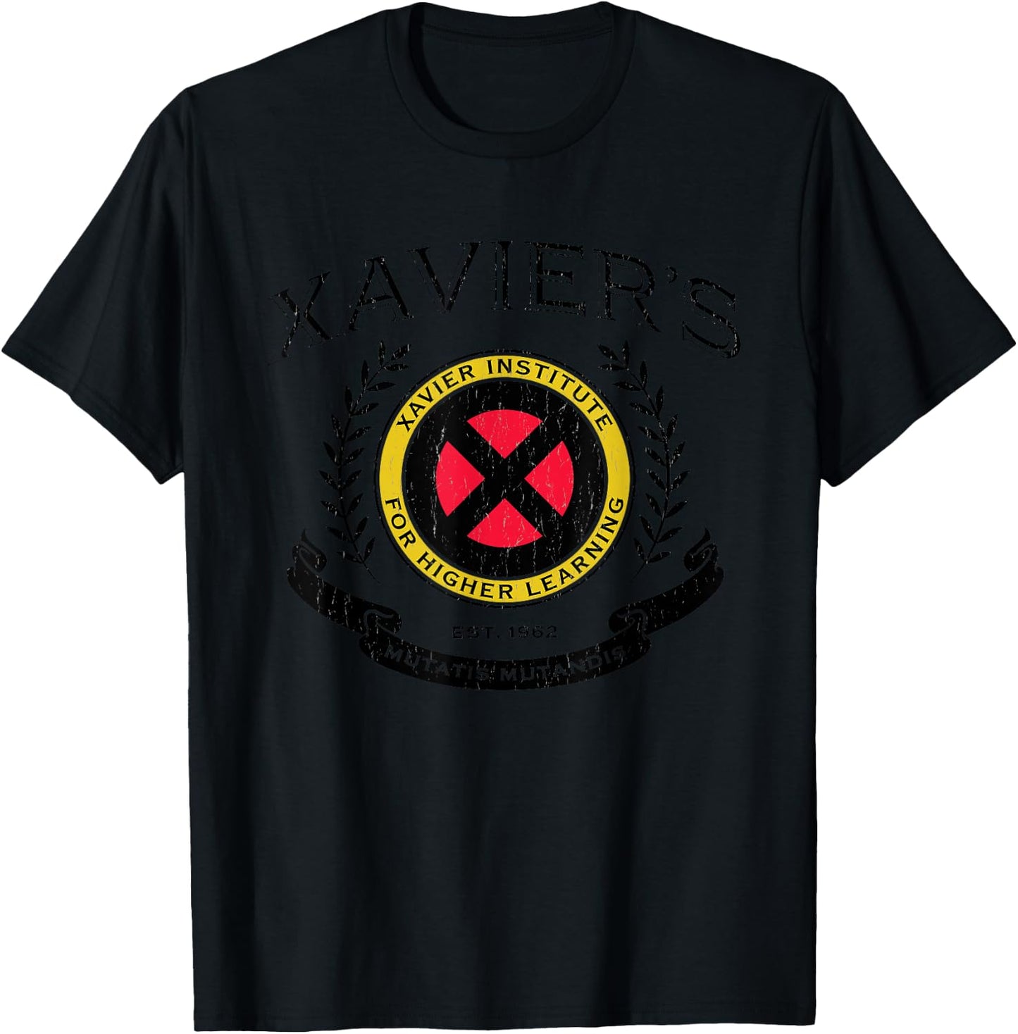 Marvel X-Men Xavier Institute for Higher Learning T-Shirt - T-Shirt | Black