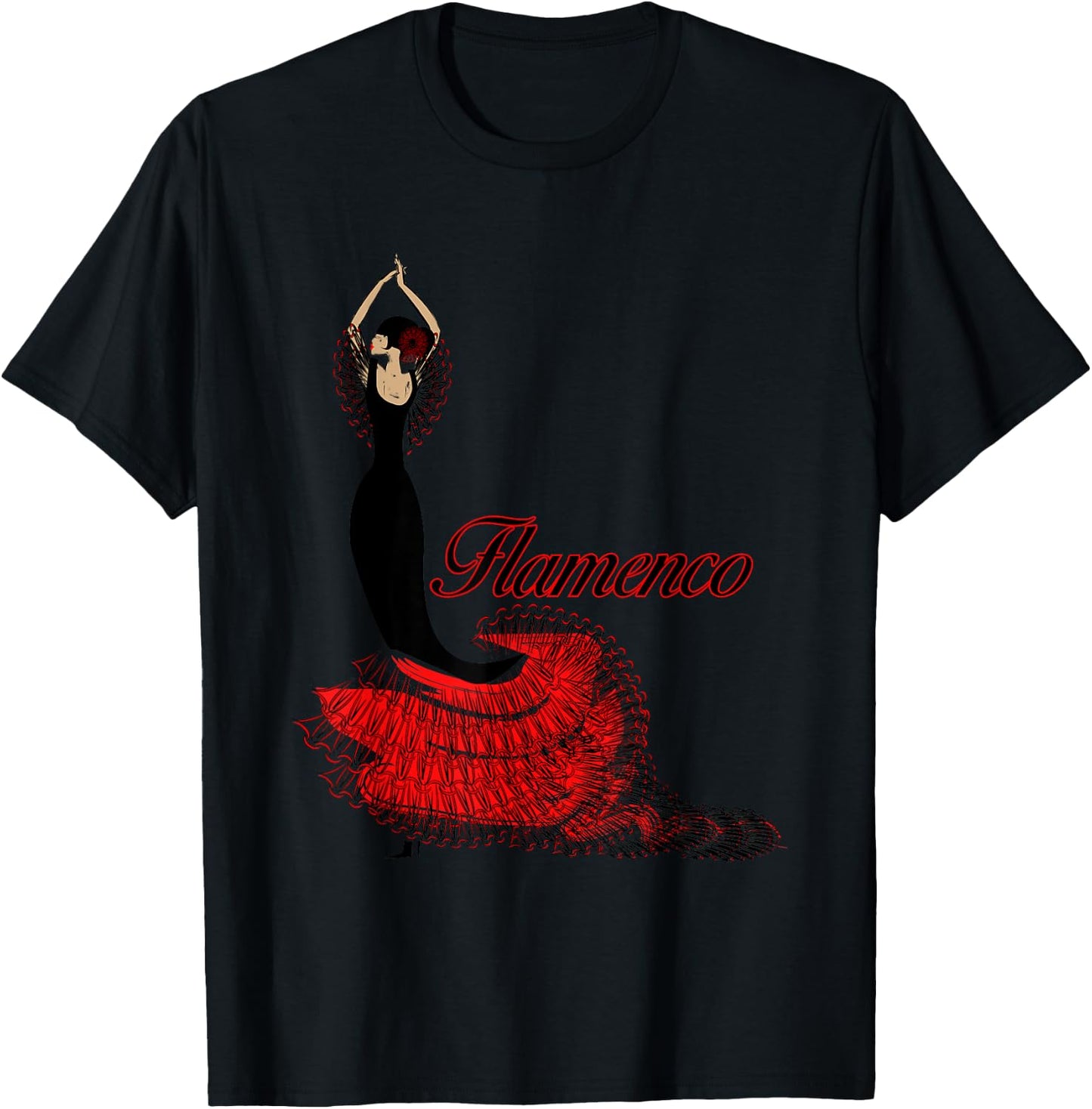 Flamenco dancer 2 - Spain T-Shirt - T-Shirt | Black