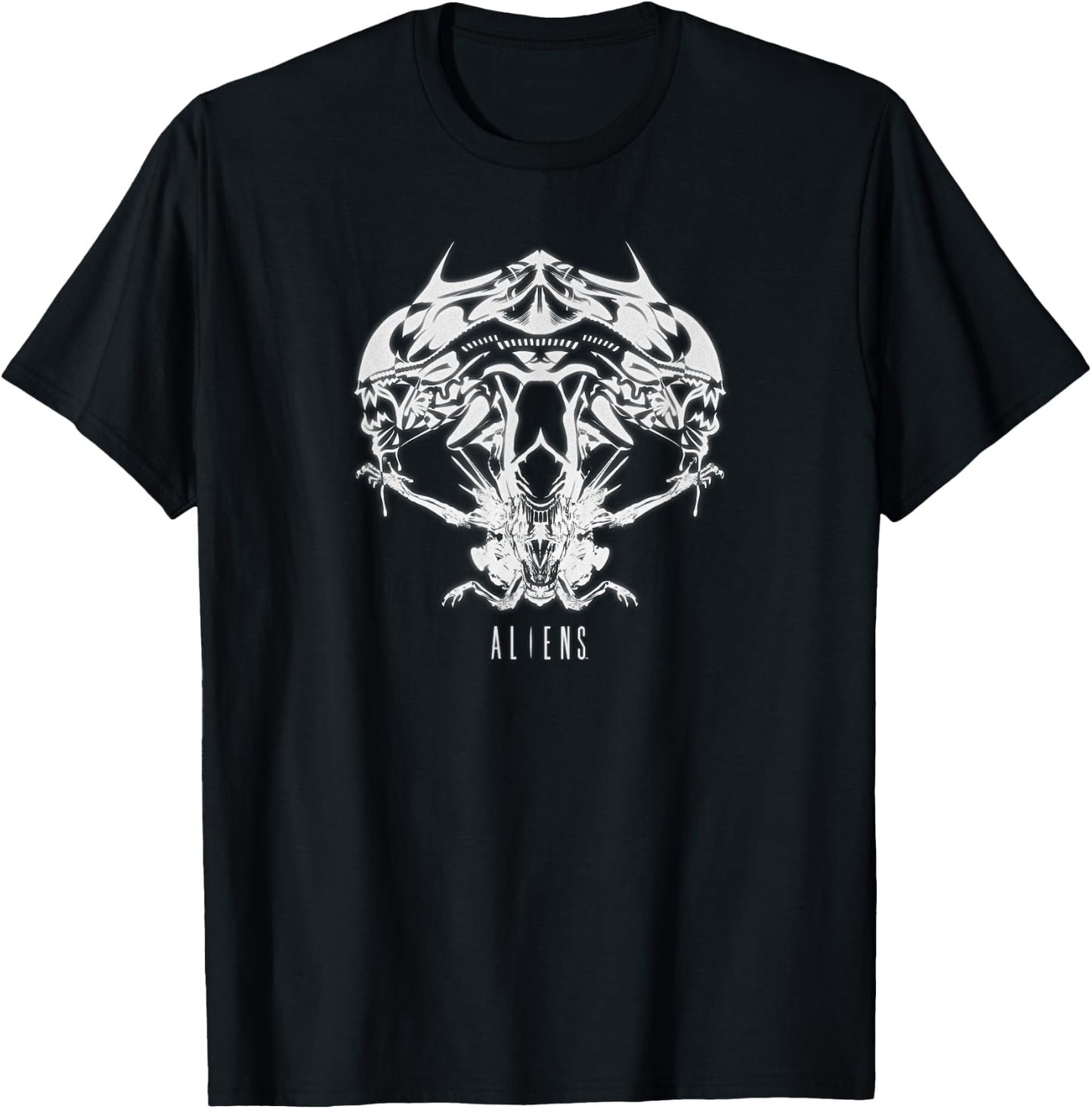 Aliens Xenomorph 80s Movie T-Shirt - T-Shirt | Black