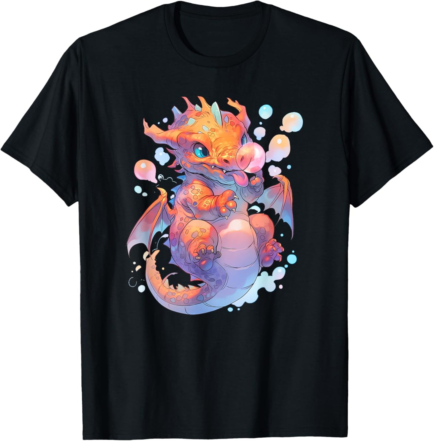 Cute Dragon funny Dragon lover baby T-Shirt - T-Shirt | Black