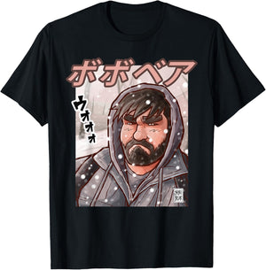 Manga Collection - Yuki no naka no kuma T-Shirt - T-Shirt | Black
