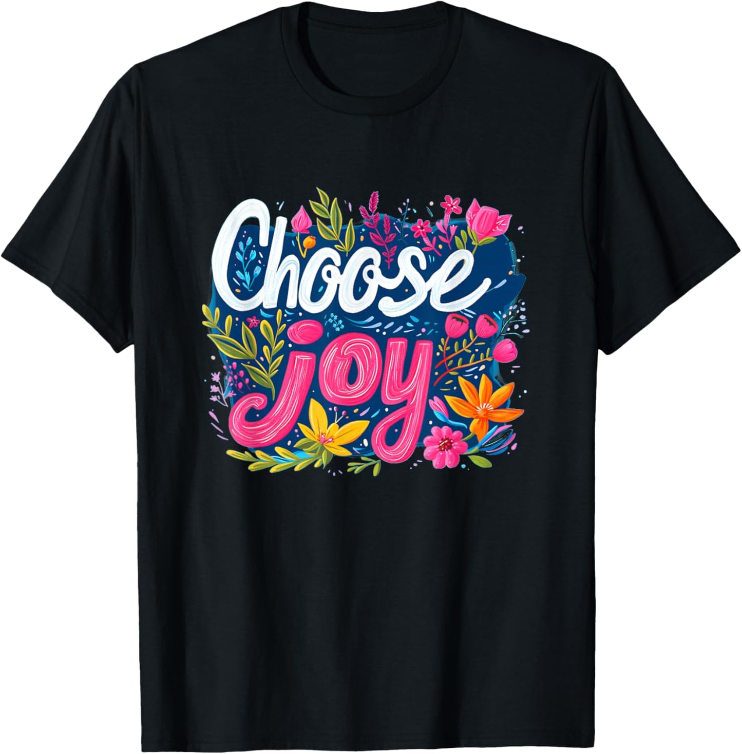 Fresh choose joy costume for multicolor outfits lovers T-Shirt - T-Shirt | Black
