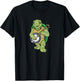 Banjo Turtle Vintage Funny Terrapin Bluegrass Graphic T-Shirt - T-Shirt | Black