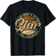Star ID | Idaho | Vintage Distressed T-Shirt - T-Shirt | Black