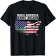 Make America Rake Again Funny Stupid Quotes T-Shirt - T-Shirt | Black