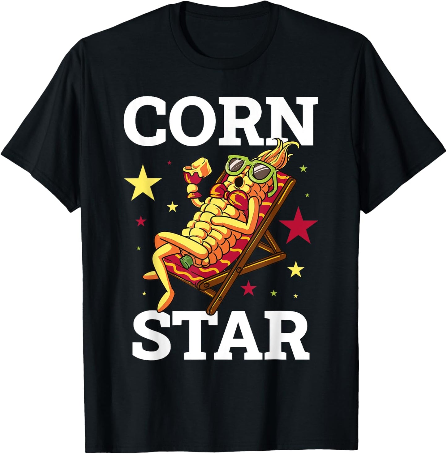 Corn Star T-Shirt - T-Shirt | Black
