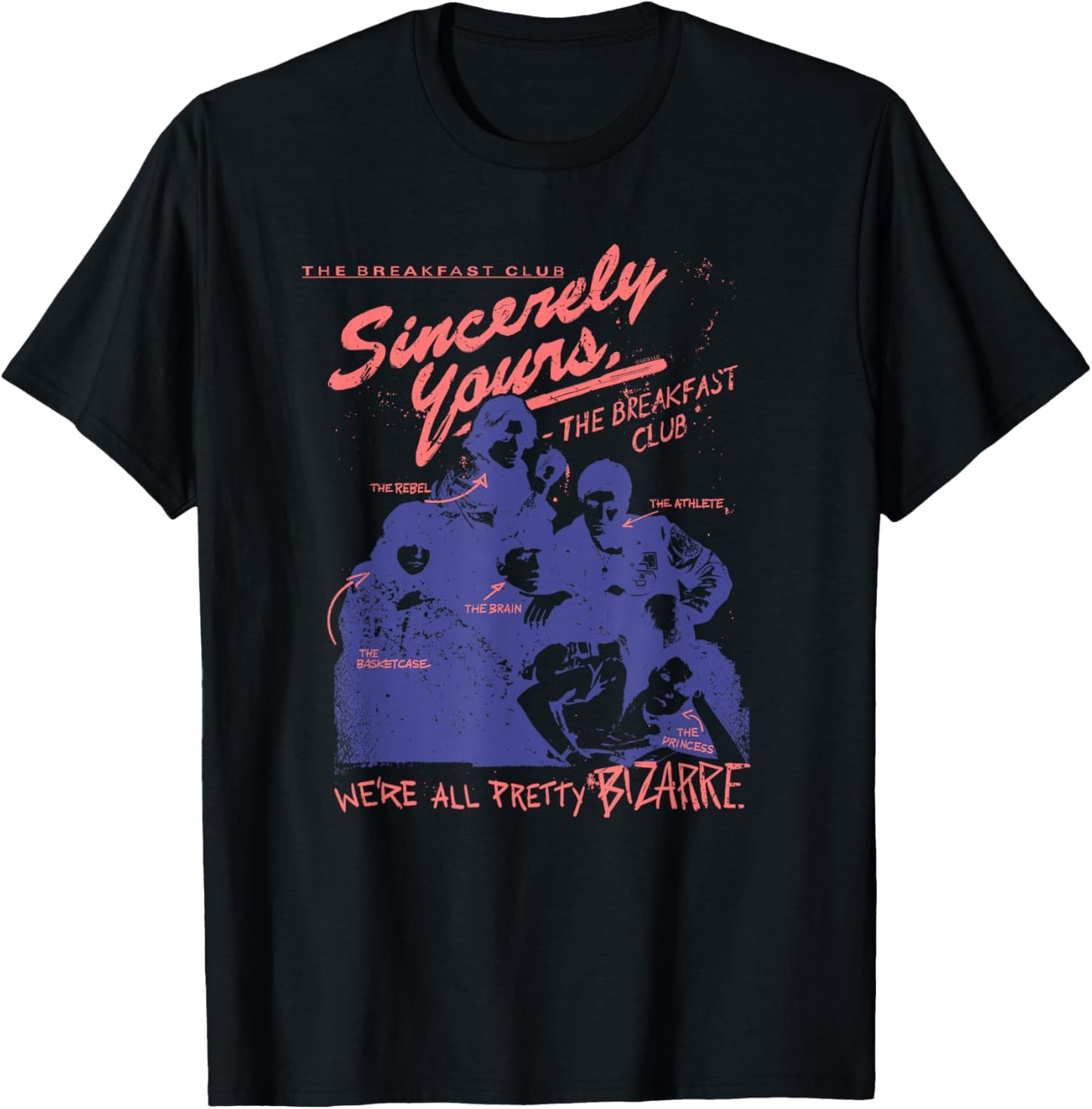 The Breakfast Club Pretty Bizarre T-Shirt - T-Shirt | Black