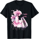 Cute Watercolor Piano Girl Pianist Keyboard Musician Music T-Shirt - T-Shirt | Black