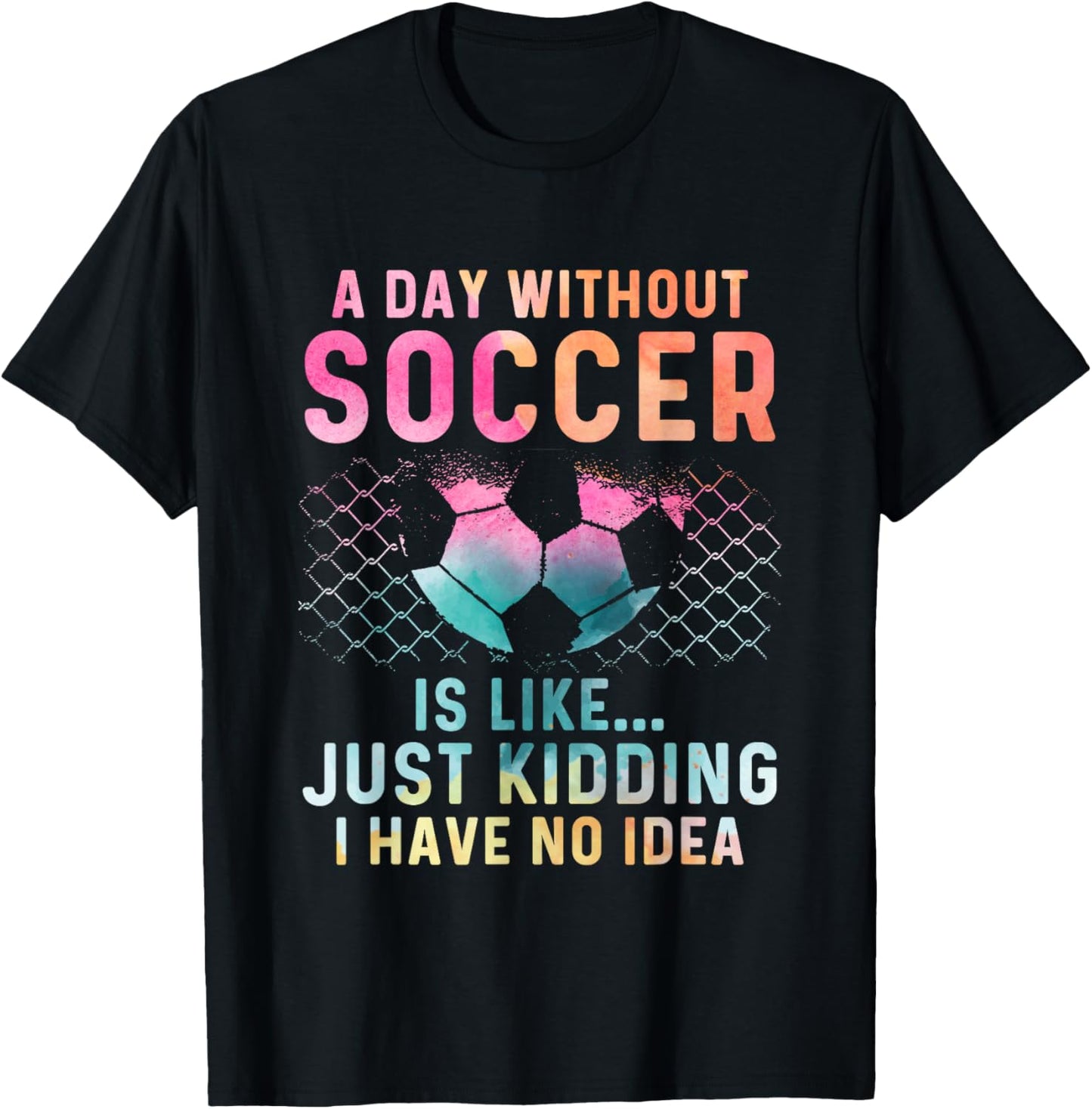 Soccer Player For Girl Goalkeeper Kick Sister Mother T-Shirt - T-Shirt | Black