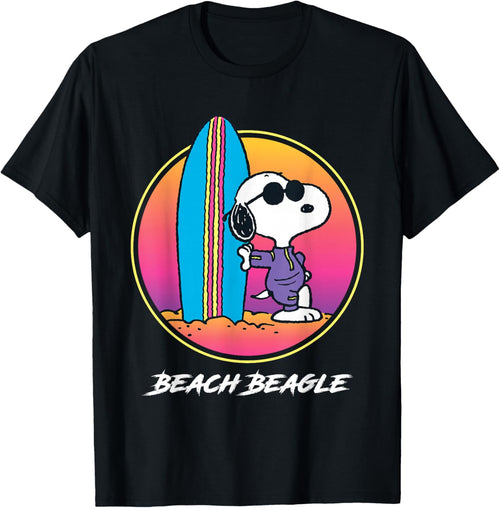 Peanuts Beach Beagle Surf Snoopy