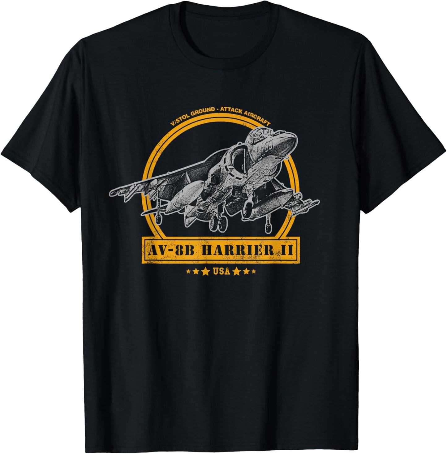 AV8B Harrier II T-Shirt - T-Shirt | Black
