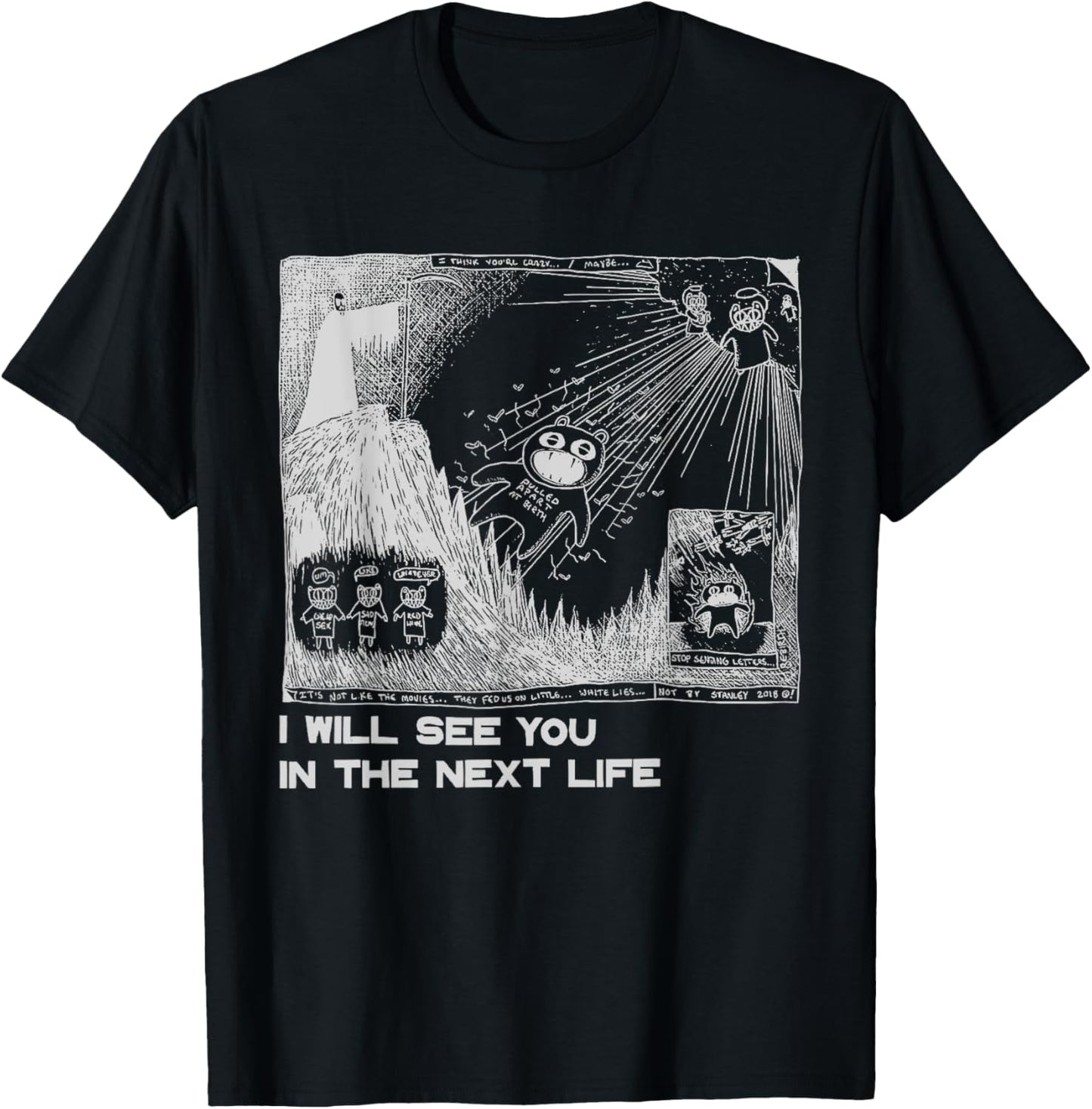 I Will See You In The Next Life Outfits Radio Music 80s 90s T-Shirt - T-Shirt | Black