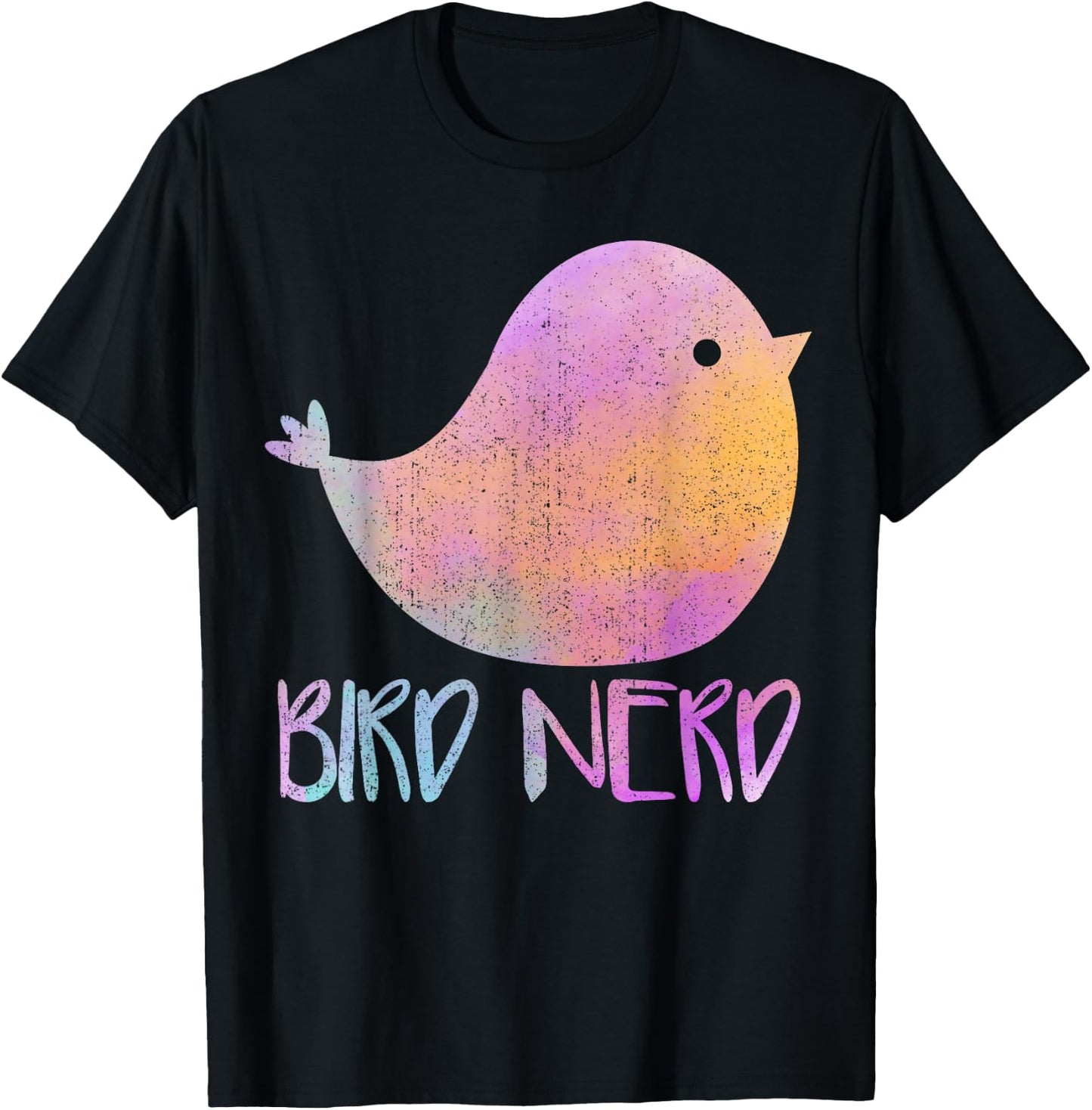 Avid Birder Birdwatching - Twitcher Birding Bird Nerd T-Shirt - T-Shirt | Black