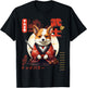 Corgi Kimono Samurai Traditional Japanese Art Boys T-Shirt - T-Shirt | Black