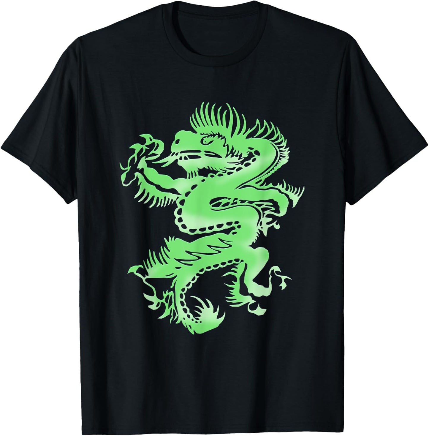 Imbruglia Torn Dragon T-Shirt - T-Shirt | Black