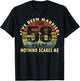 I've Been Married For 58 Years Nothing Scares Me Women Men T-Shirt - T-Shirt | Black