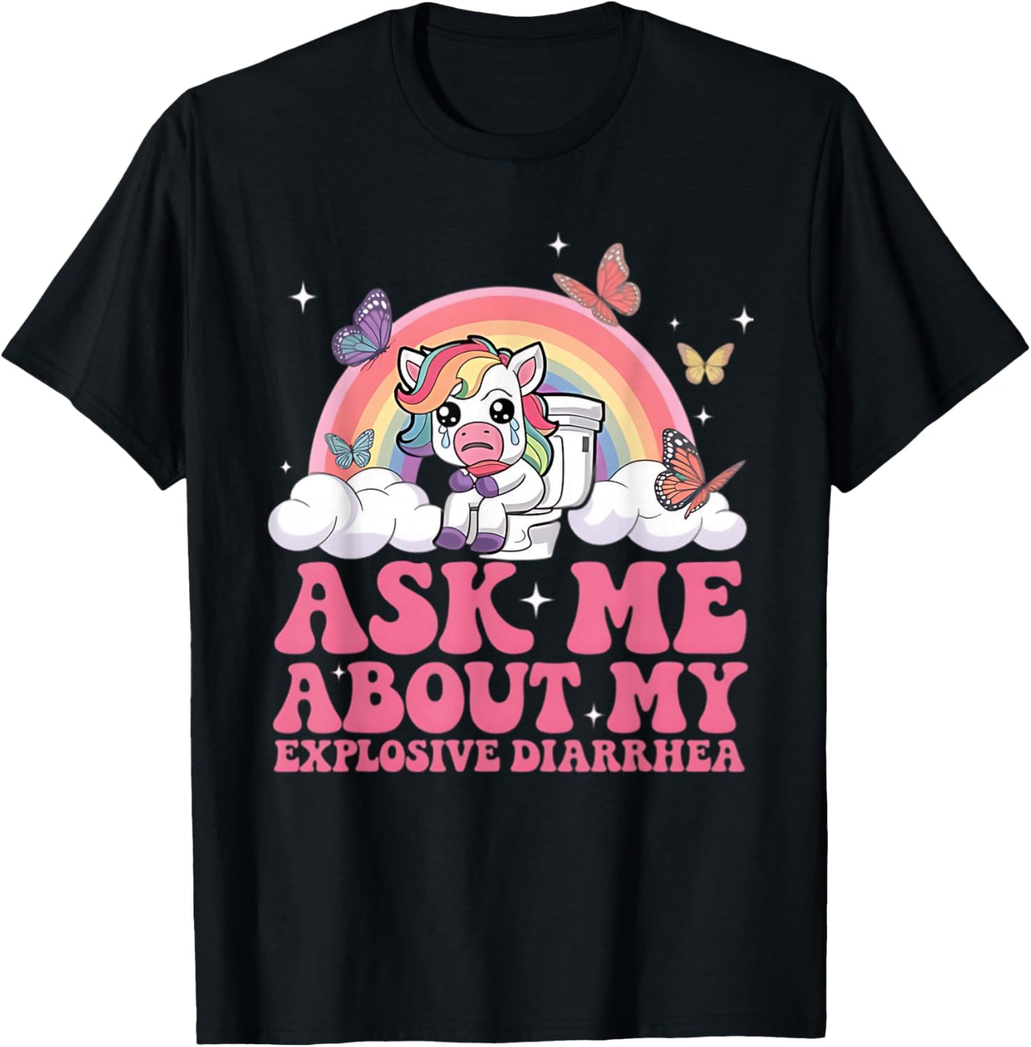 Funny Inappropriate Embarrassing Gag Meme Adult Humor Women T-Shirt - T-Shirt | Black