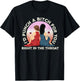 I'd Punch a Bitch for You Right in the Throat- Funny Friends T-Shirt - T-Shirt | Black