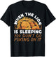 Leo Zodiac: When Lion Is Sleeping You Don't Go Poking On It T-Shirt - T-Shirt | Black