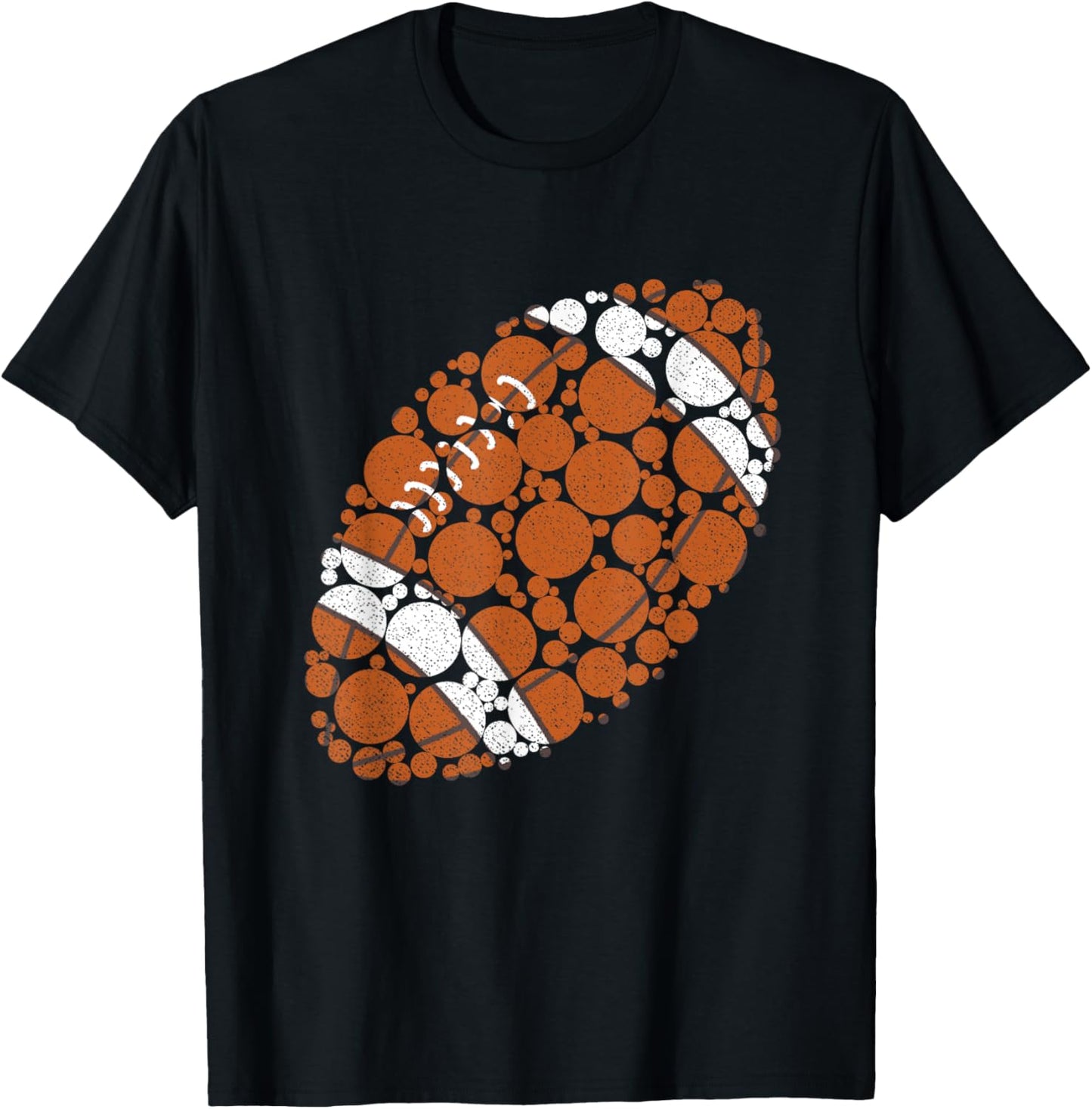 American Football Design boys polka dot shirt boy T-Shirt - T-Shirt | Black
