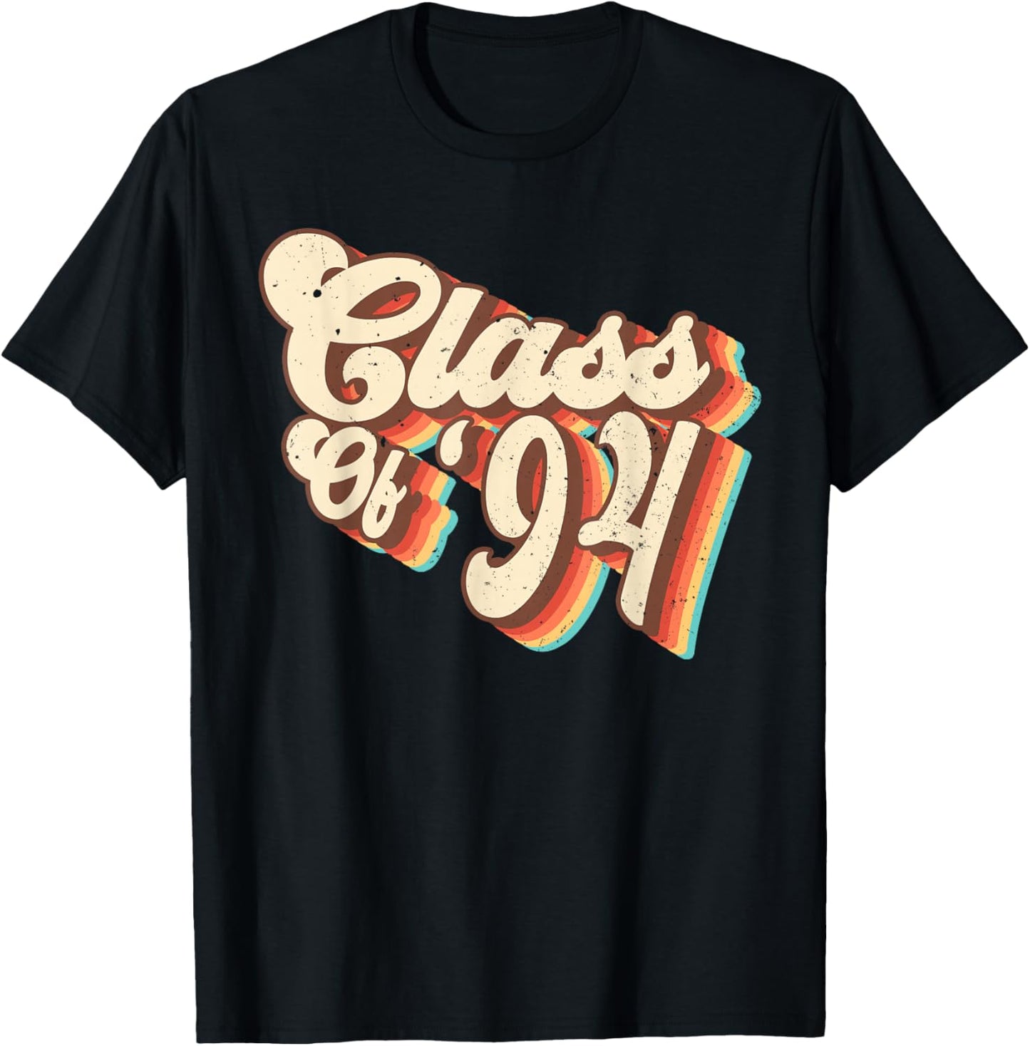 1994 Class Reunion Retro Class Of 94 High School Graduation T-Shirt - T-Shirt | Black