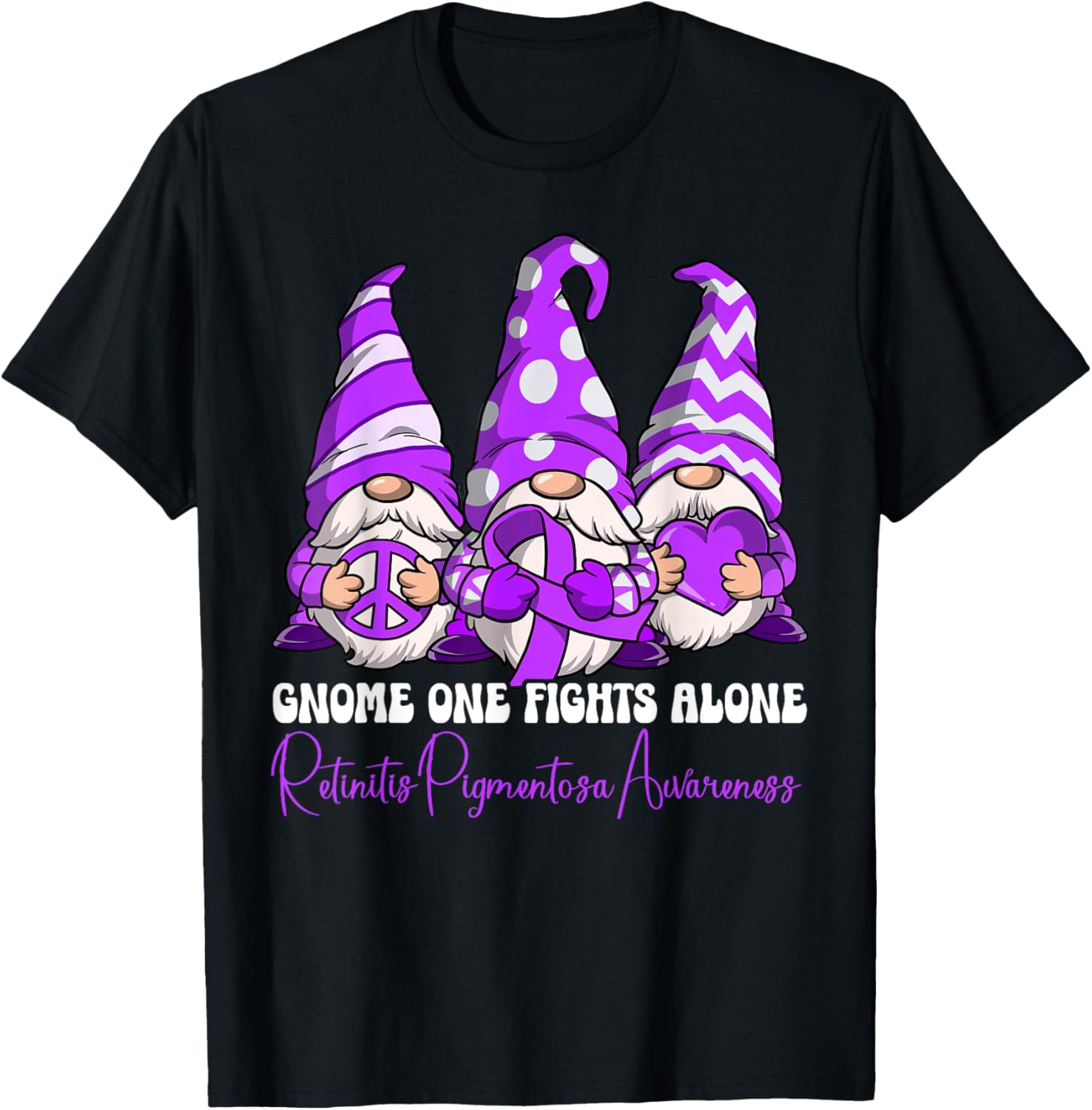 Retinitis Pigmentosa Awareness T-Shirt - T-Shirt | Black