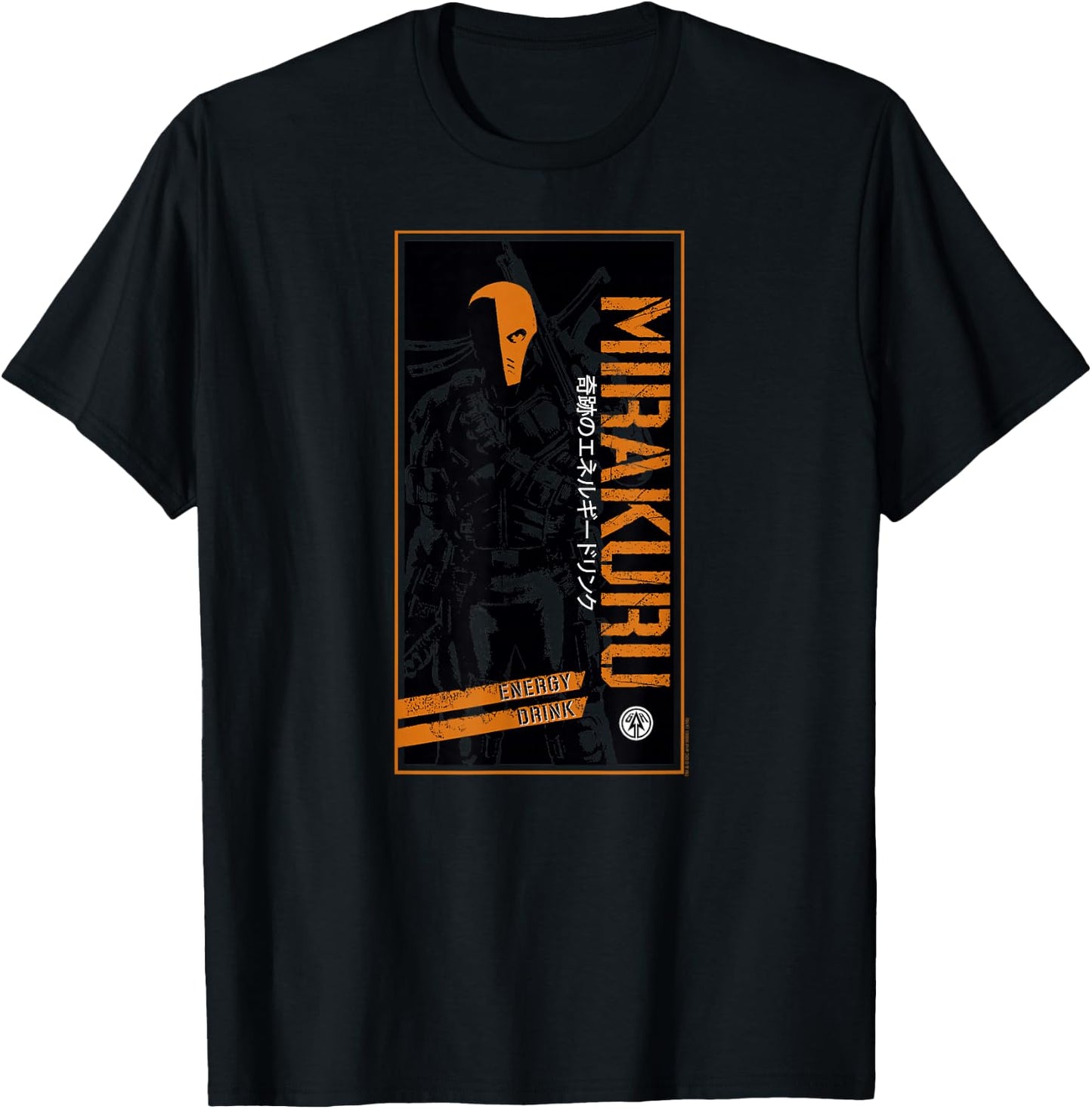 Arrow TV Series Deathstroke Mirakura Energy Drink T-Shirt - T-Shirt | Black