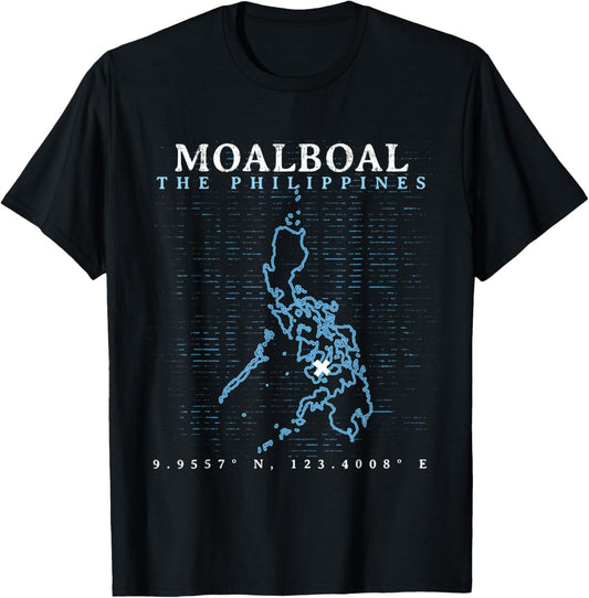The Philippines Moalboal T-Shirt - T-Shirt | Black