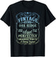 Vintage Born In Oak Ridge Tennessee Classic Birthday T-Shirt - T-Shirt | Black