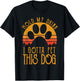 Hold My Drink I Gotta Pet This Dog Funny Humor Gift T-Shirt - T-Shirt | Black