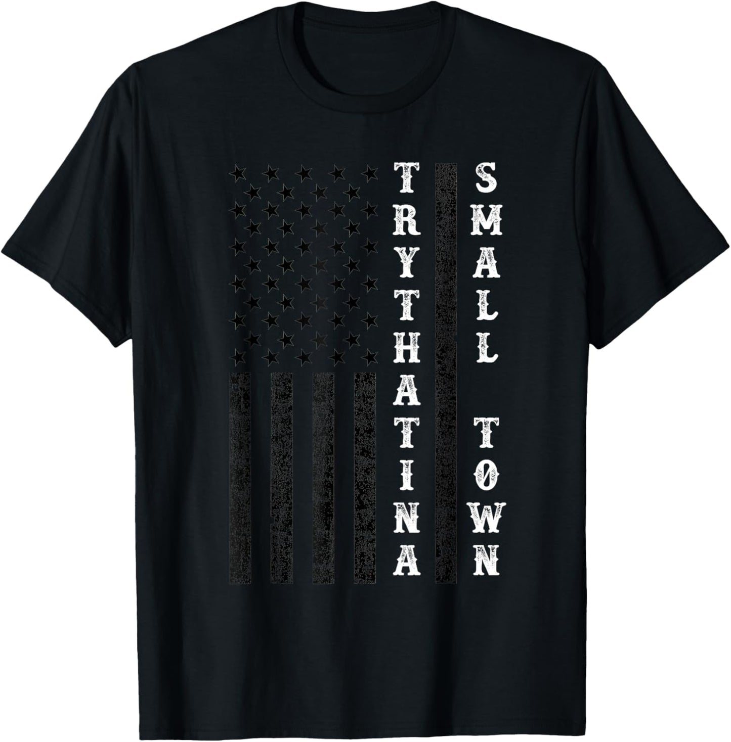 Try That In A Small Country Western Town,Country Music Lover T-Shirt - T-Shirt | Black