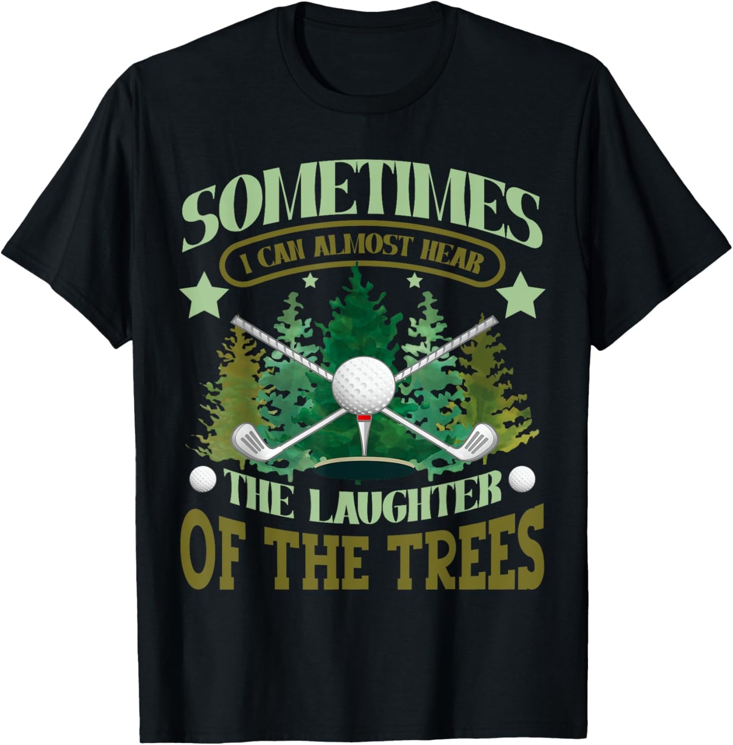 Funny Golfer Golfing Golf Player Humor T-Shirt - T-Shirt | Black