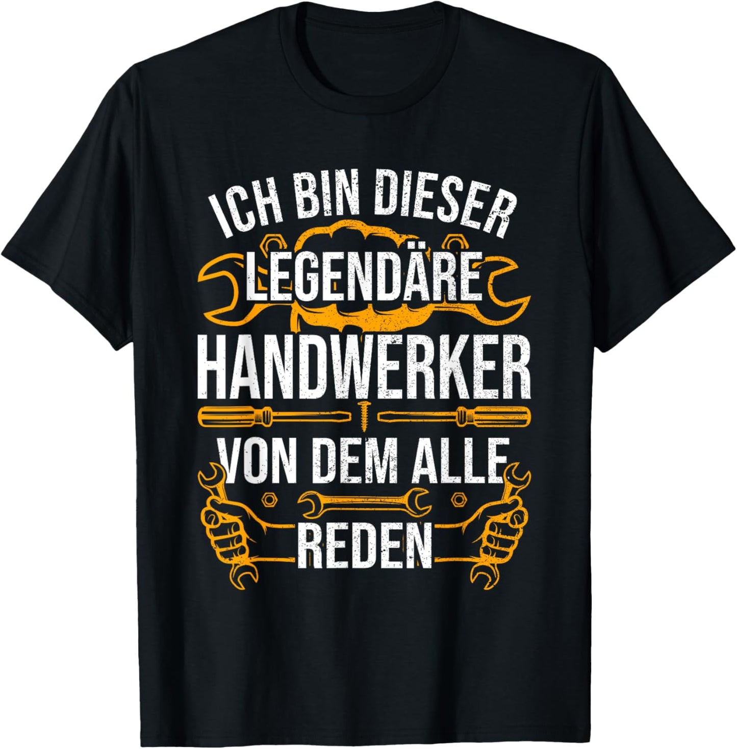 Handwerker | Ich bin dieser legendäre Handwerker Lustig Mann T-Shirt - T-Shirt | Black