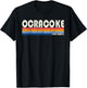 Vintage 70s 80s Style Ocracoke NC T-Shirt - T-Shirt | Black