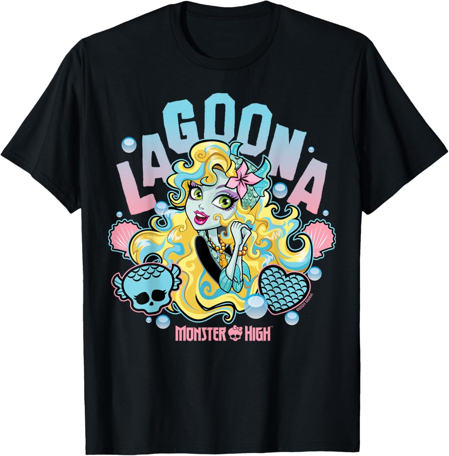 Monster High - Lagoona Blue T-Shirt - T-Shirt | Black