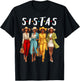 Sistas African American Black Women Afro Girls Together T-Shirt - T-Shirt | Black